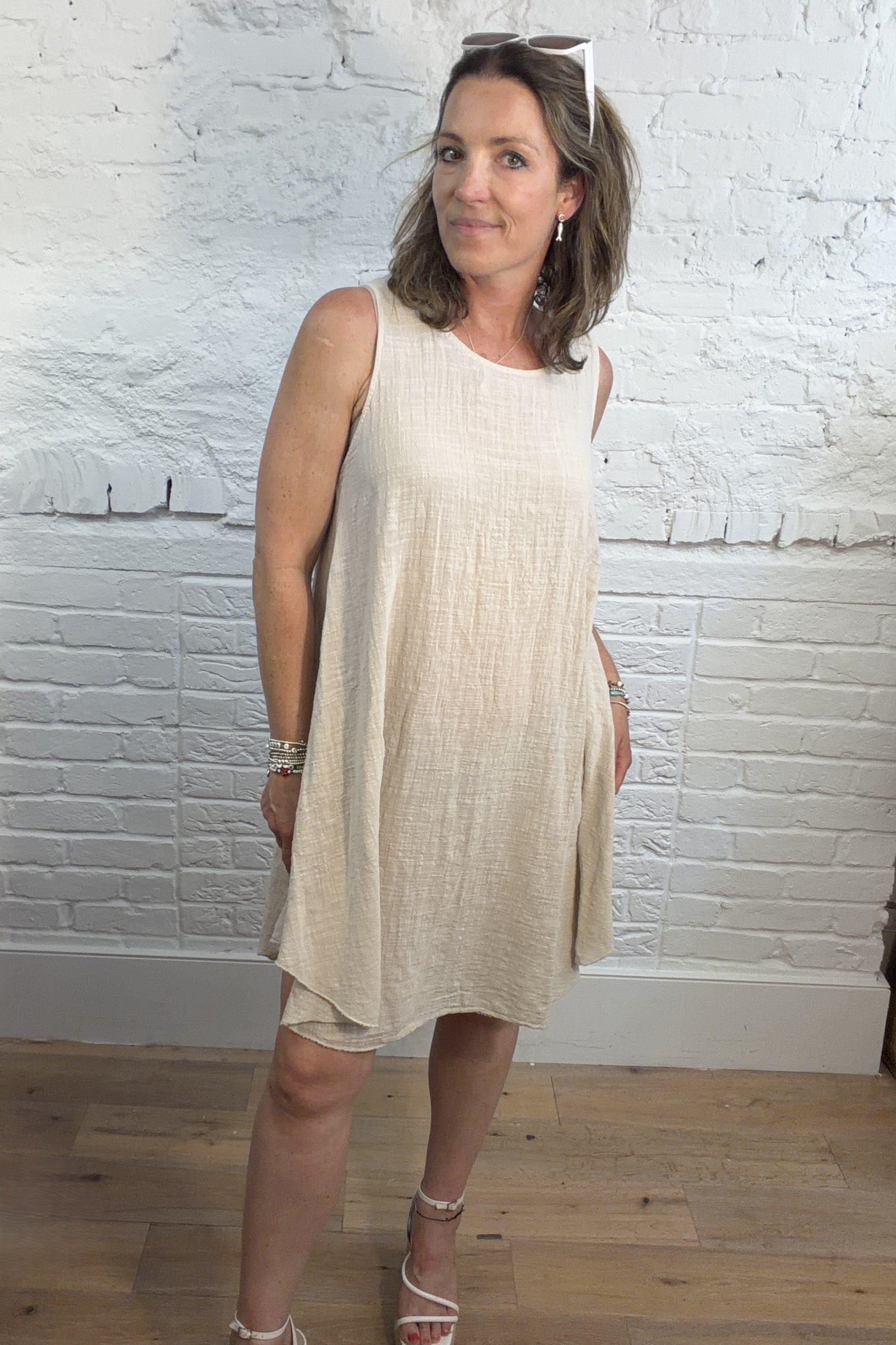 Skye Cotton Swing Dress