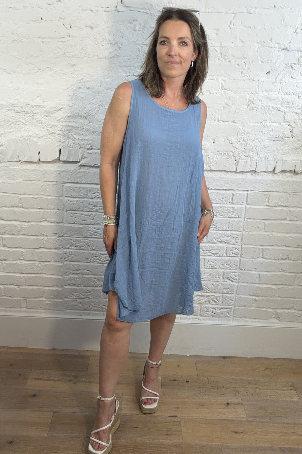 Skye Cotton Swing Dress