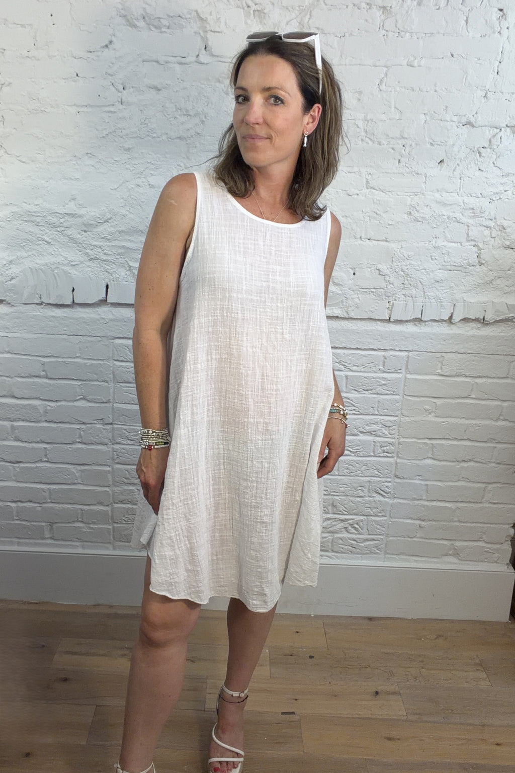 Skye Cotton Swing Dress