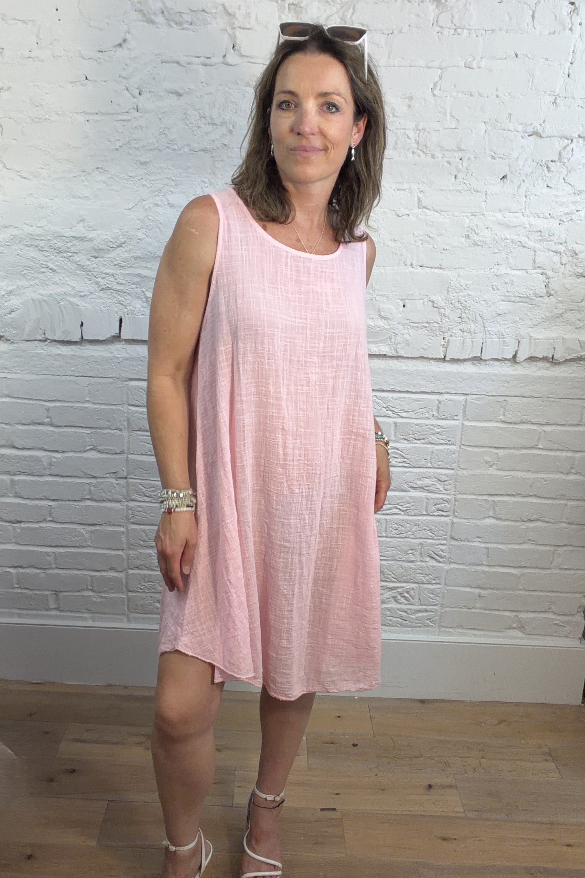 Skye Cotton Swing Dress