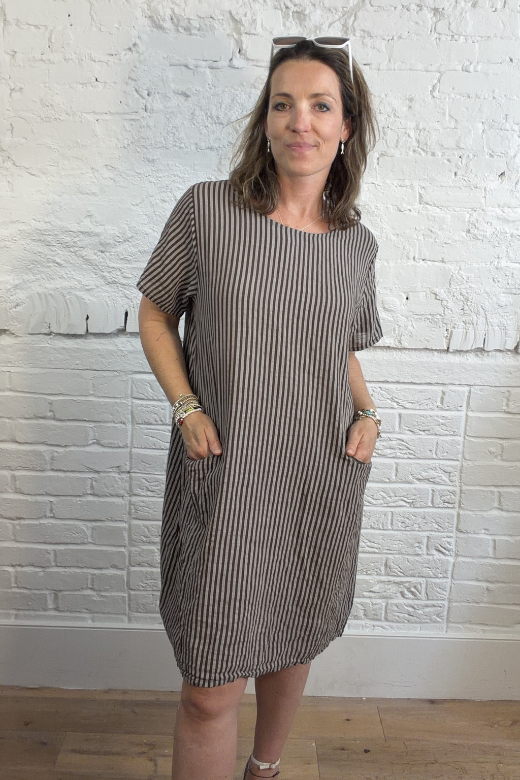 The Lottie Stripe Dress