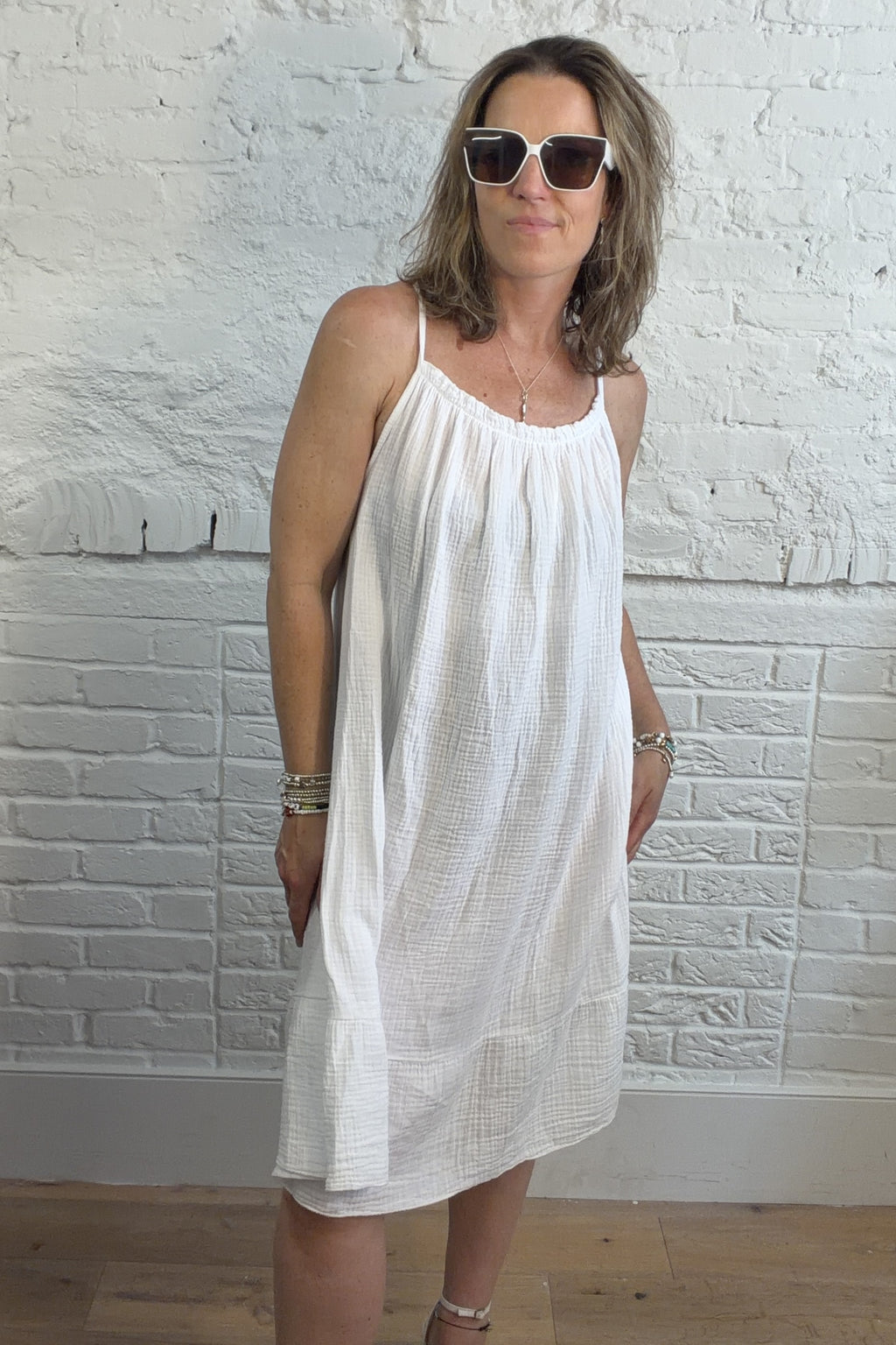 Dolly Cotton Swing Dress