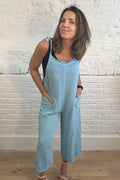The Matilda Cotton & Linen Dungarees