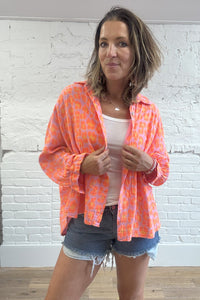 Neon Leopard Breeze Shirt