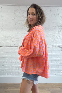 Neon Leopard Breeze Shirt