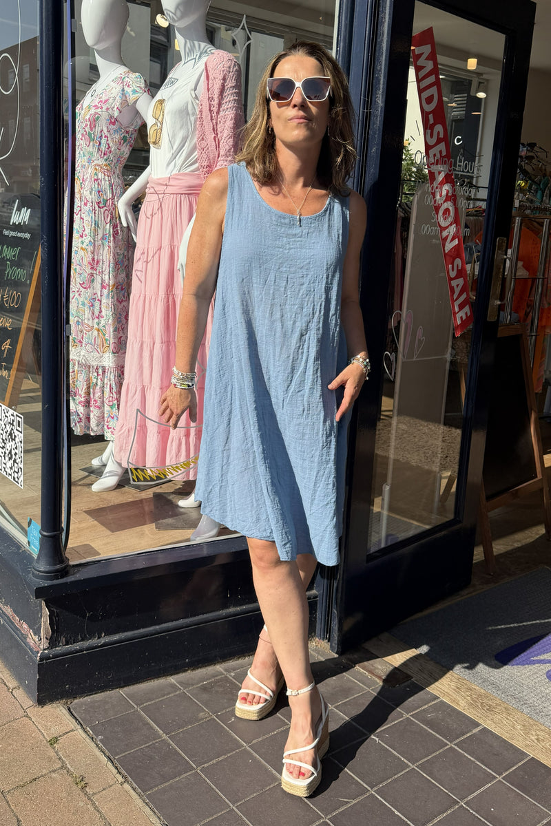 Skye Cotton Swing Dress
