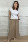 Suzy D Linen Maxi Skirt