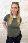 100% Linen Plain Tee