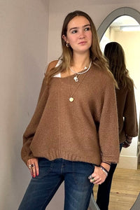 Fluffy V Neck Knit