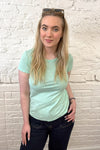 100% Linen Plain Tee