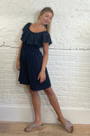 Seaside Breeze Off-Shoulder Playsuit