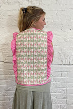 Rose Bud Quilted Gilet