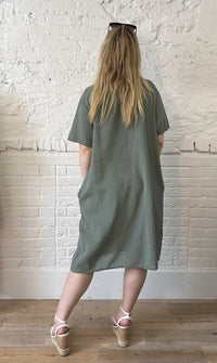 Cotton Toggle Dress