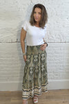 Shiloh Tiered Smocked Waist Skirt