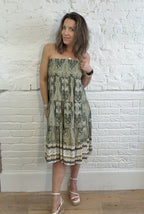 Shiloh Tiered Smocked Waist Skirt