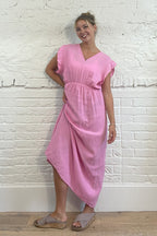 Capri Cheesecloth Maxi Dress