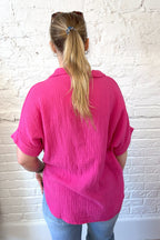 Embellished Palm Tree Shirt
