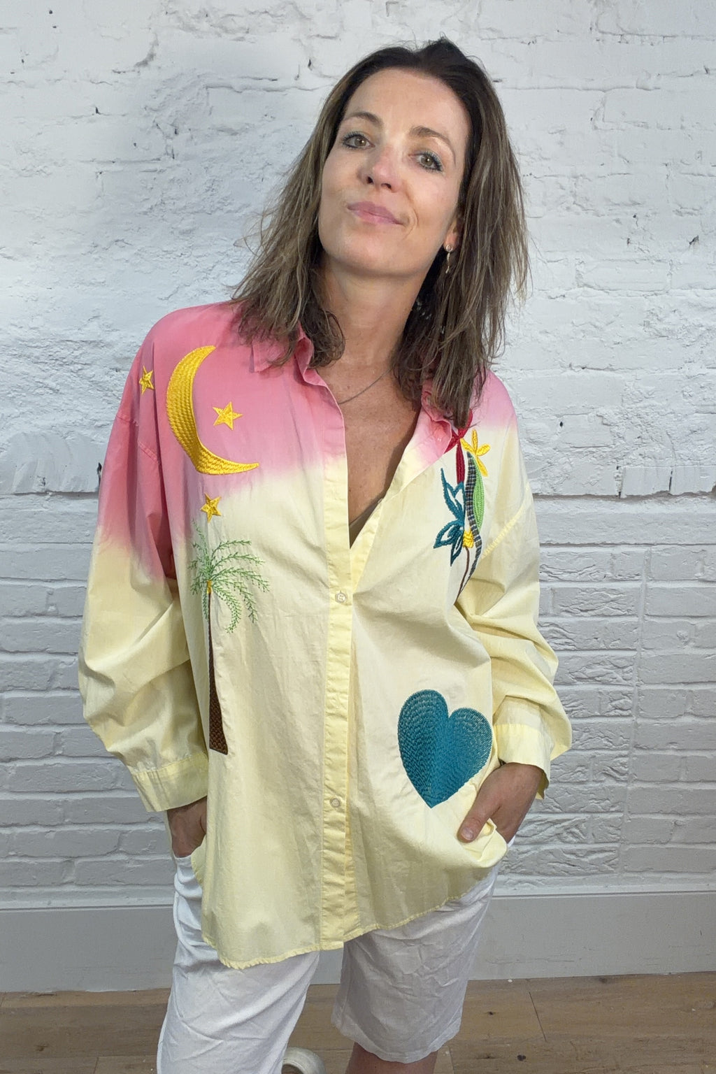 Solange Embroidered Shirt
