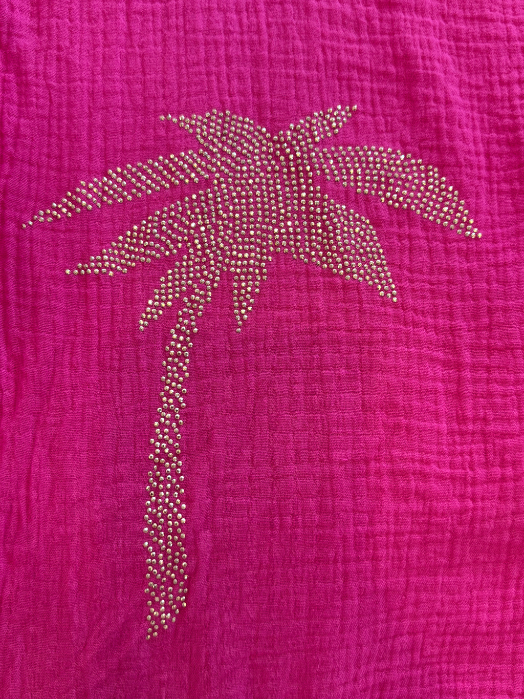 Embellished Palm Tree Shirt