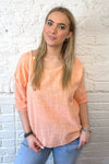 100% Cotton Plain Short Sleeve Top (Smaller Fit)