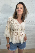 The Cosette Crochet Cardigan