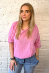 100% Cotton Plain Short Sleeve Top (Smaller Fit)