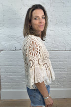 The Cosette Crochet Cardigan