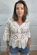 The Cosette Crochet Cardigan