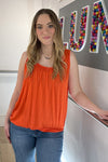 Bubble Hem Vest Top