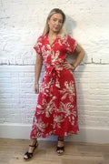 Island Flora Shirt Dress