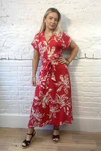 Island Flora Shirt Dress