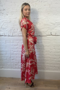 Island Flora Shirt Dress