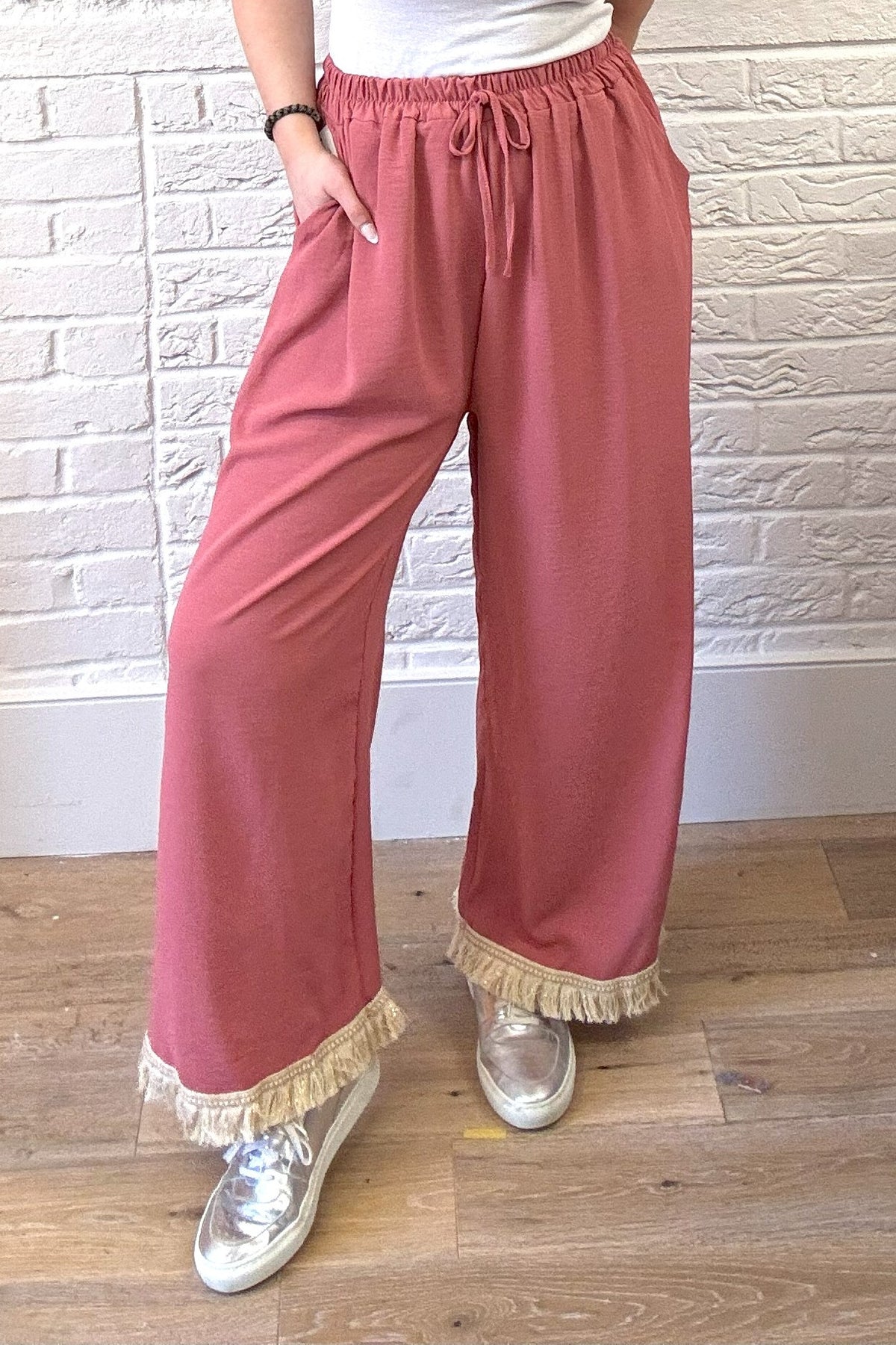 Tassel Bottom Trousers
