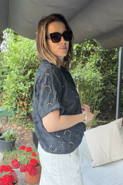 The Dalia Broderie Shirt
