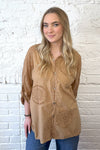 100% Linen Flower Embroidered Shirt