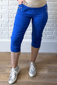 Zip Detail Crop Trouser