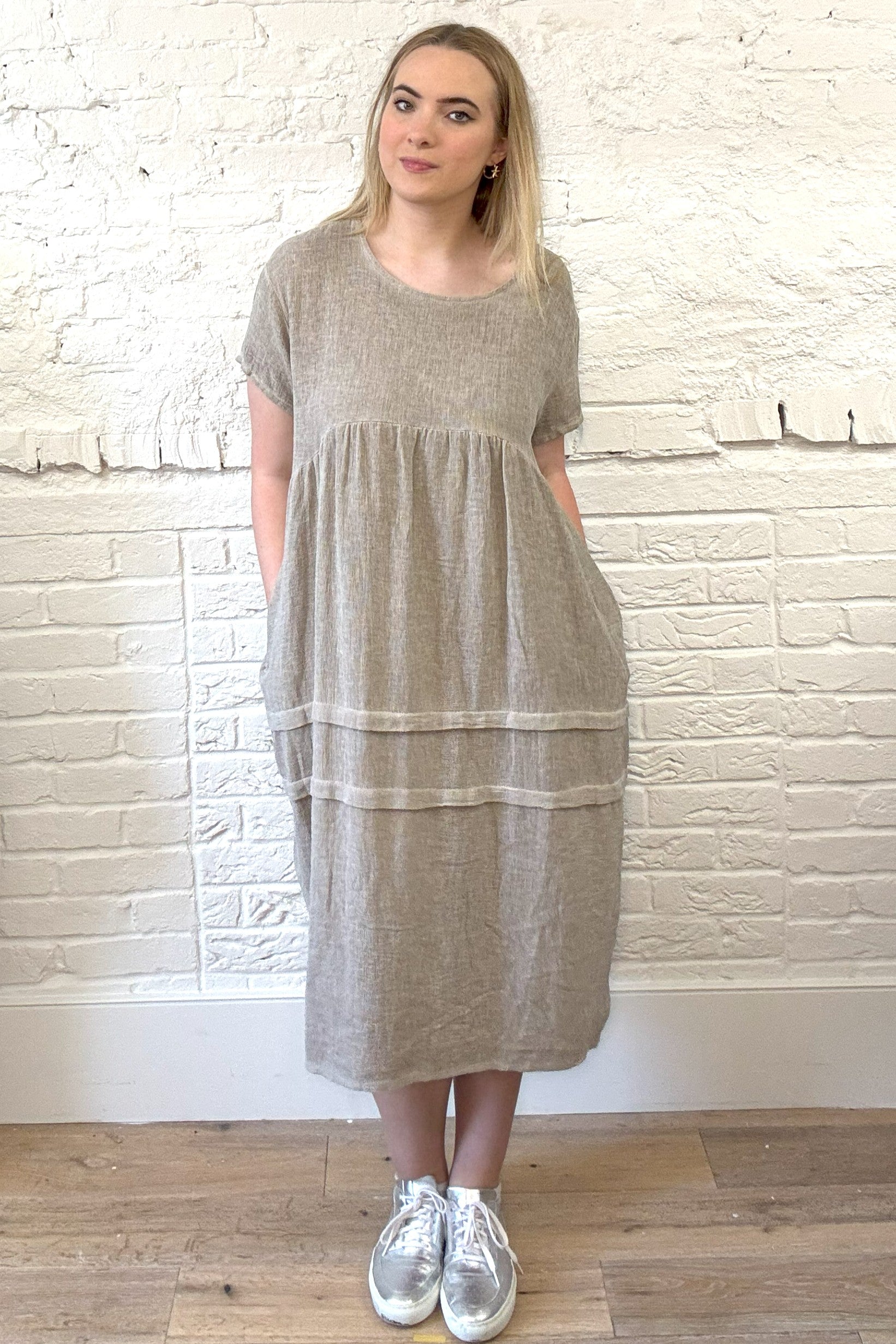 Cotton & Linen Mix Dress