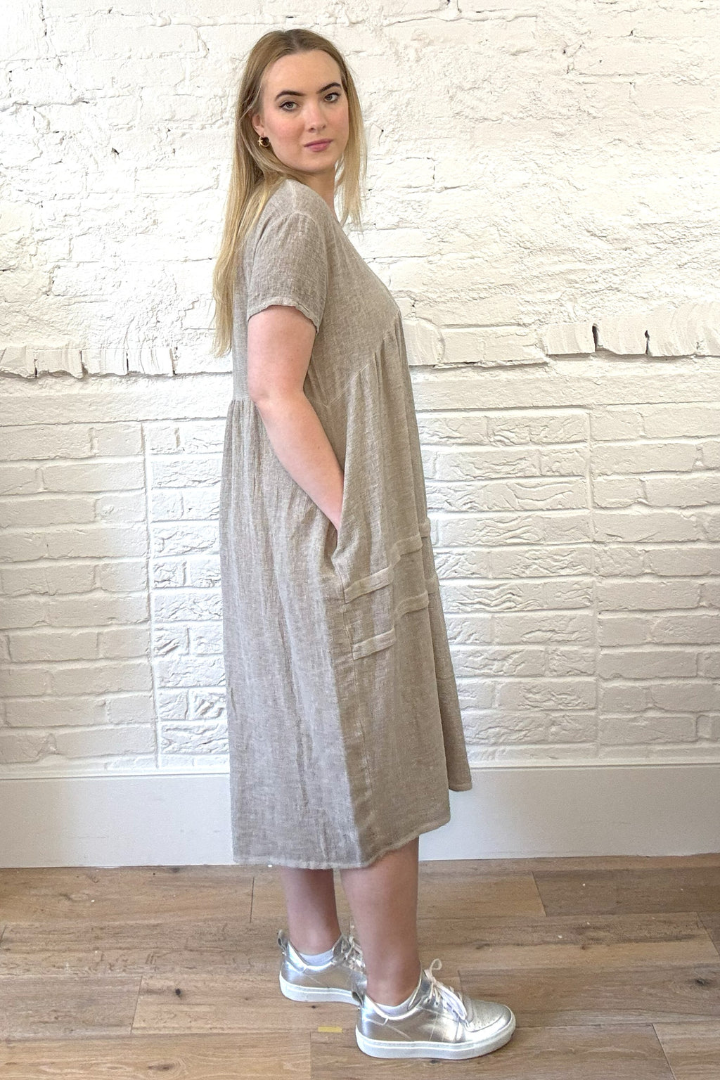 Cotton & Linen Mix Dress