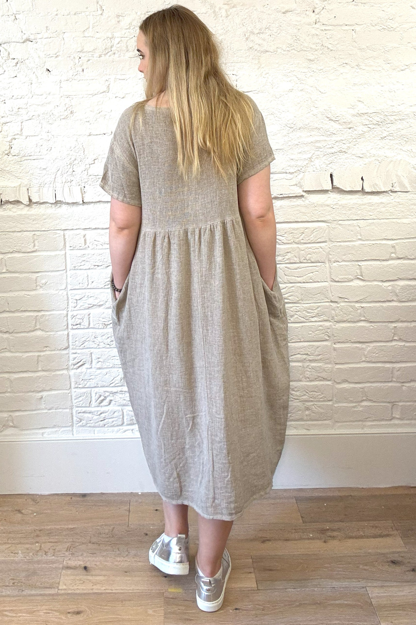 Cotton & Linen Mix Dress