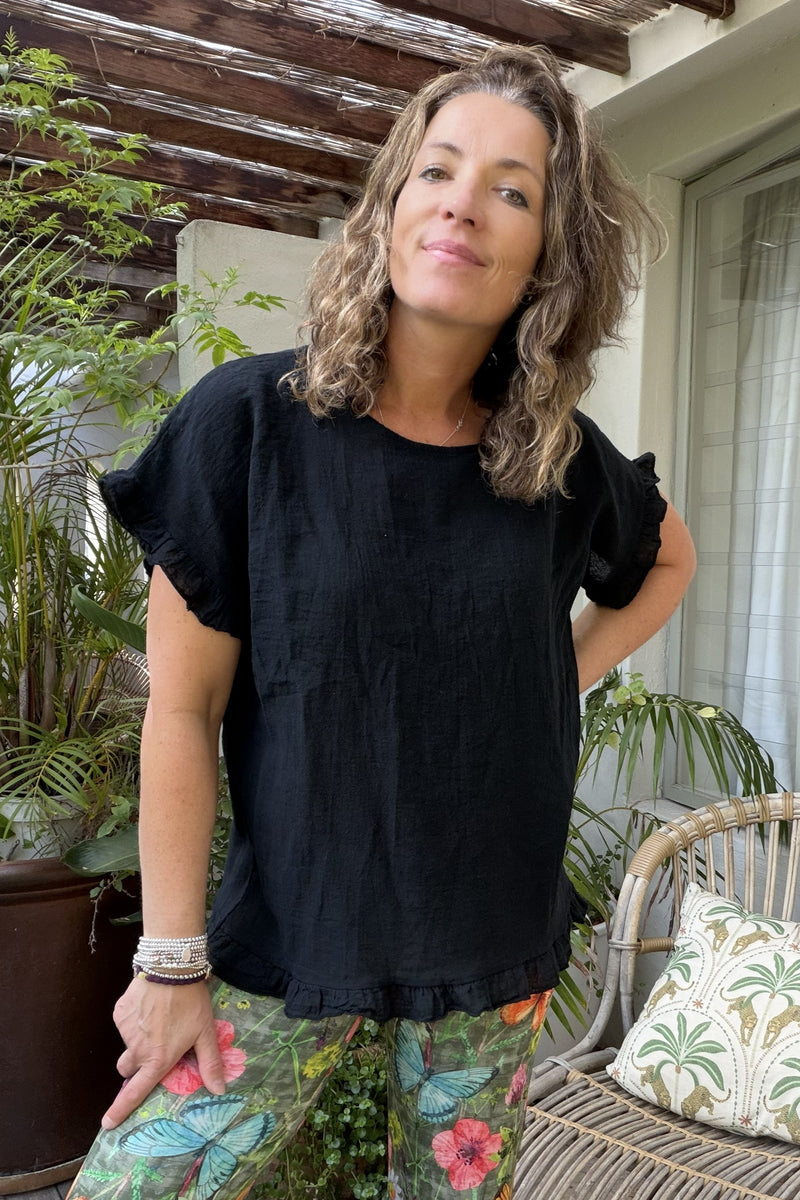 The Bryony Frill Top