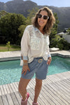 The Zuri Relaxed Fit Denim Shorts