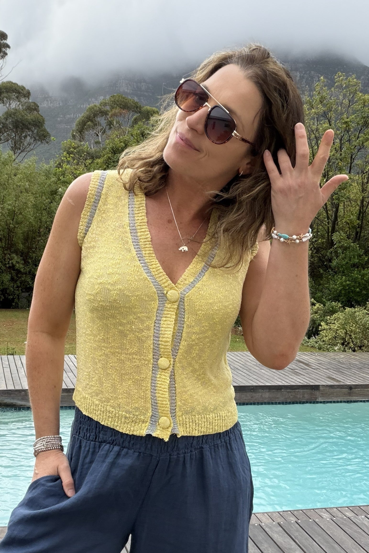 The Drew Button-Up Vest