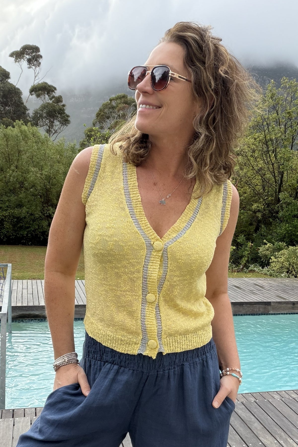 The Drew Button-Up Vest