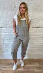 Pinstripe Dungarees