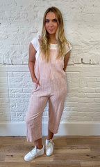 Pinstripe Dungarees