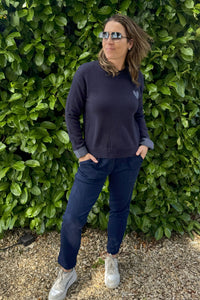 Oxford Heart Sweater