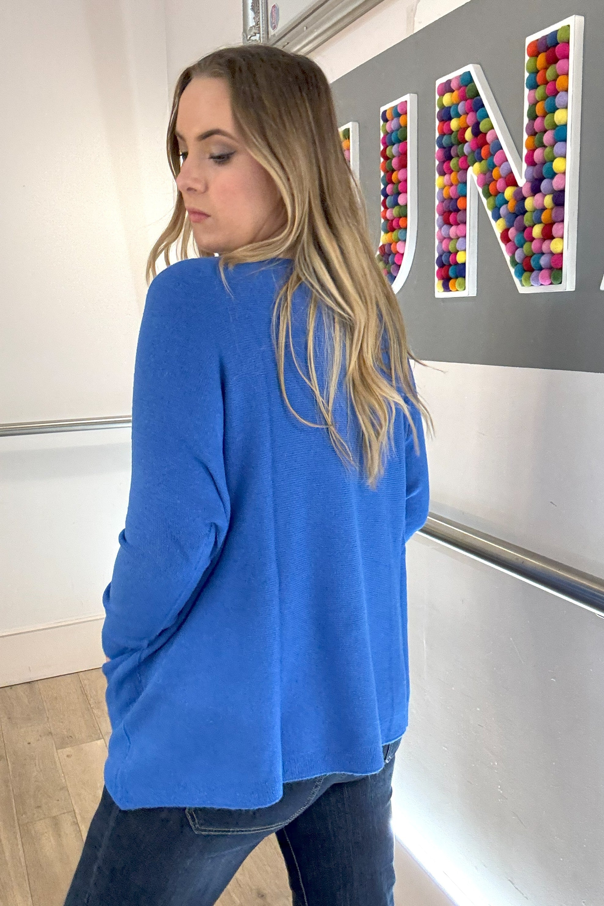 Knit With Two Front Pockets