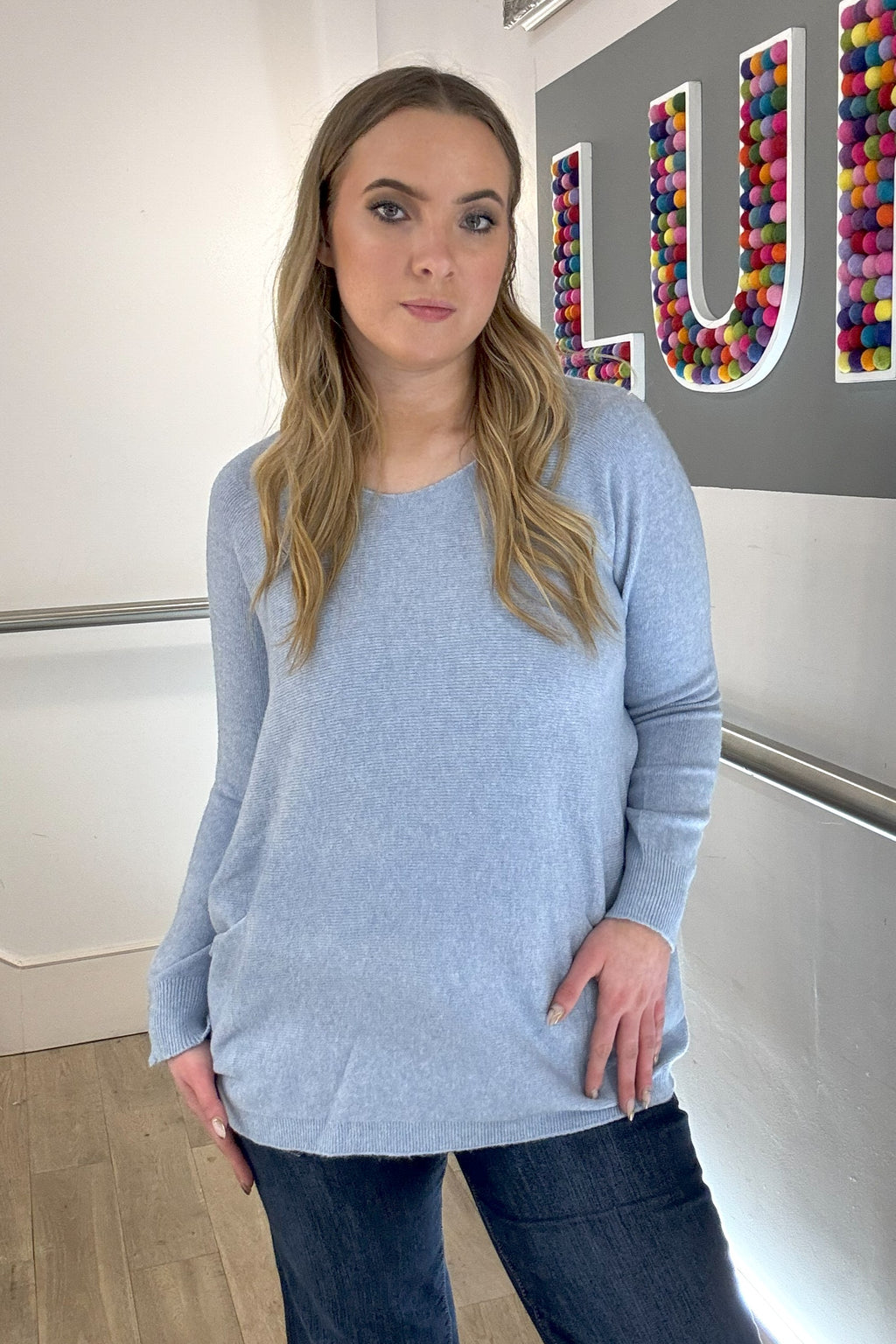 Knit With Two Front Pockets