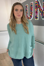 Knit With Two Front Pockets