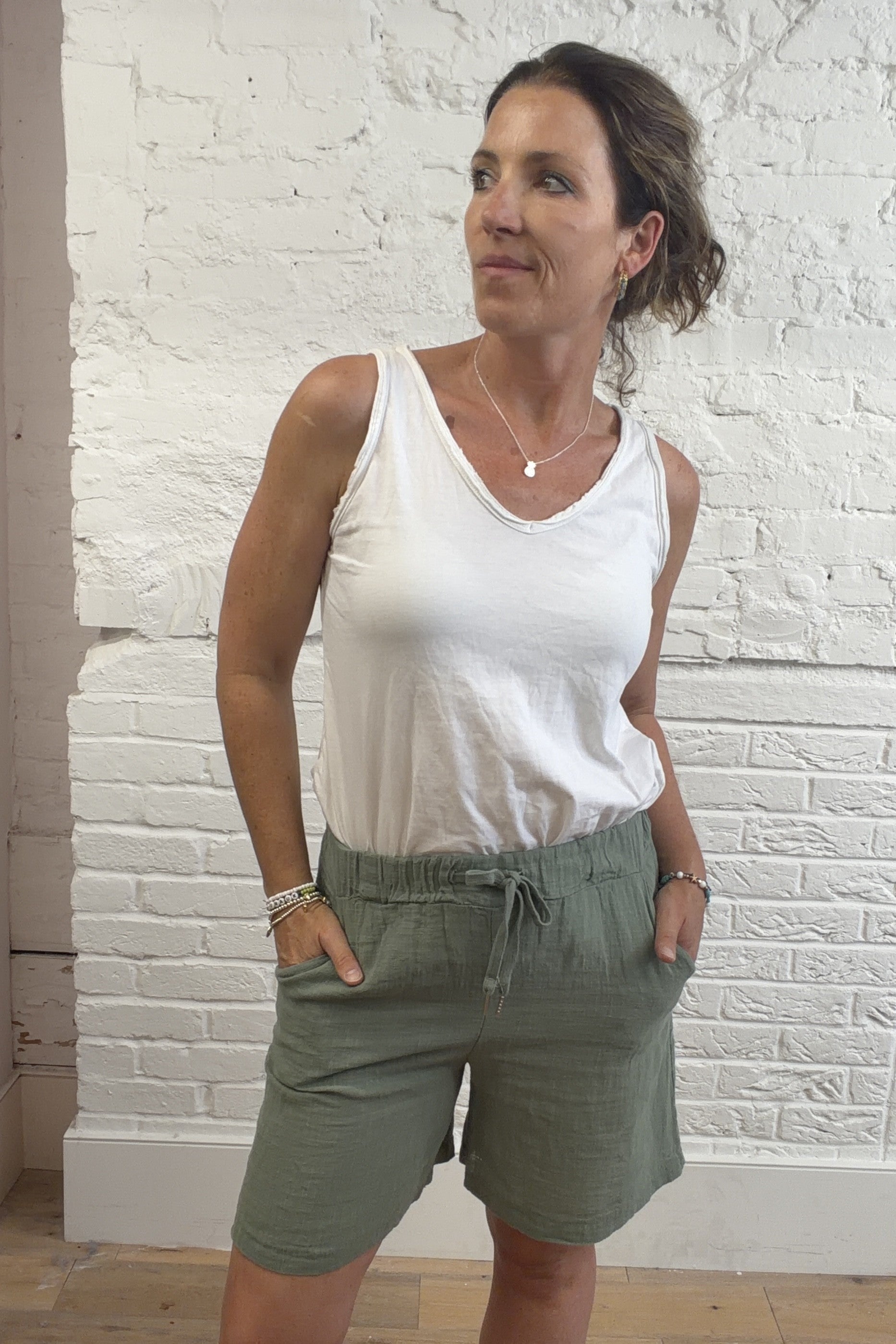 Nadine Cotton Shorts